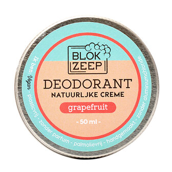Deodorant cr&egrave;me Grapefruit