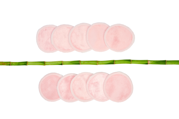 Herbruikbare wattenschijfjes - Roze